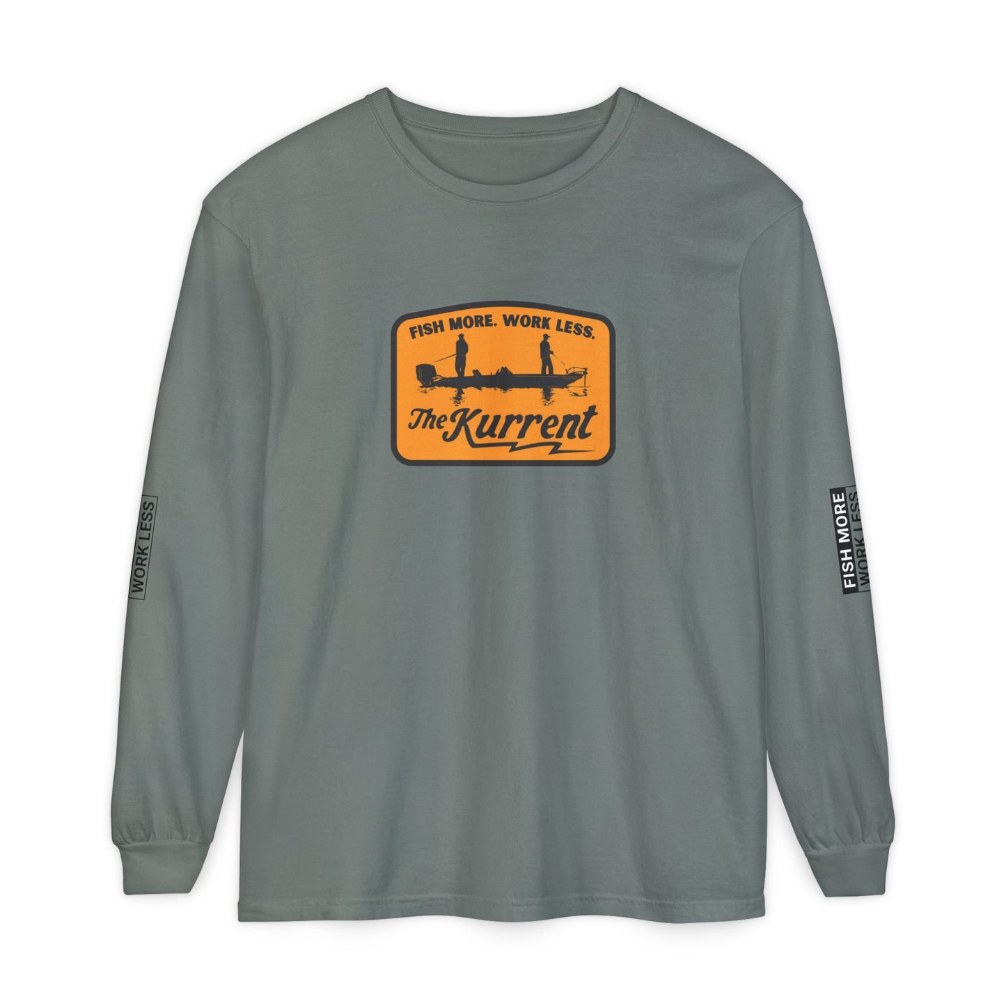 Fish More. Work Less. | Vintage Long Sleeve Bassin Edition by The Kurrent Supply