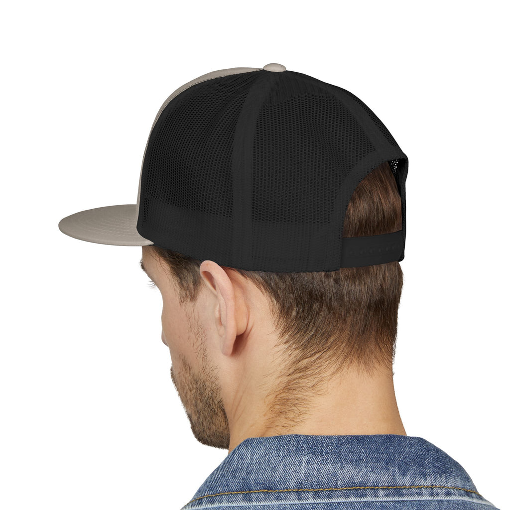 Fish More. Work Less. | 5-Panel Trucker Cap by The Kurrent Supply