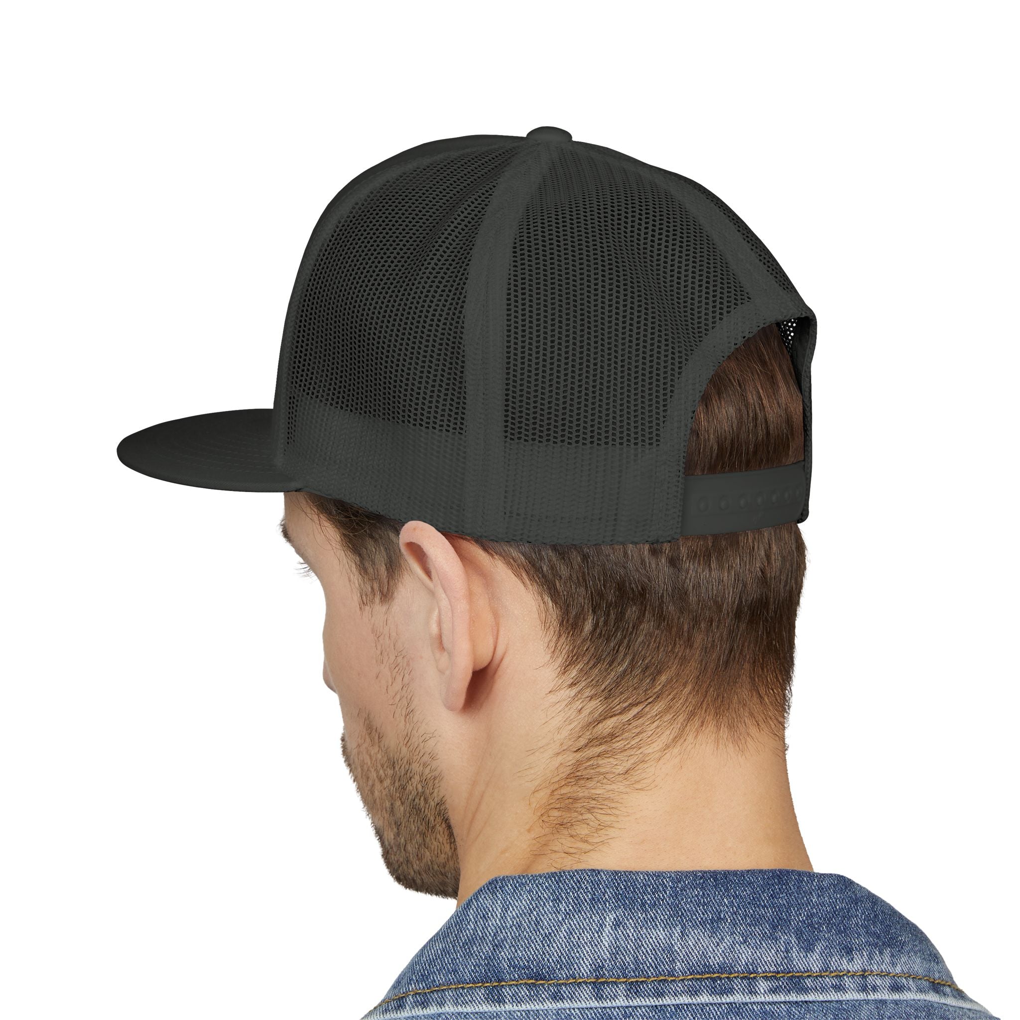 Fish More. Work Less. | 5-Panel Trucker Cap by The Kurrent Supply