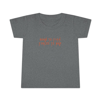 Born to Fish, Forced to Nap | Toddler Tee by The Kurrent Supply