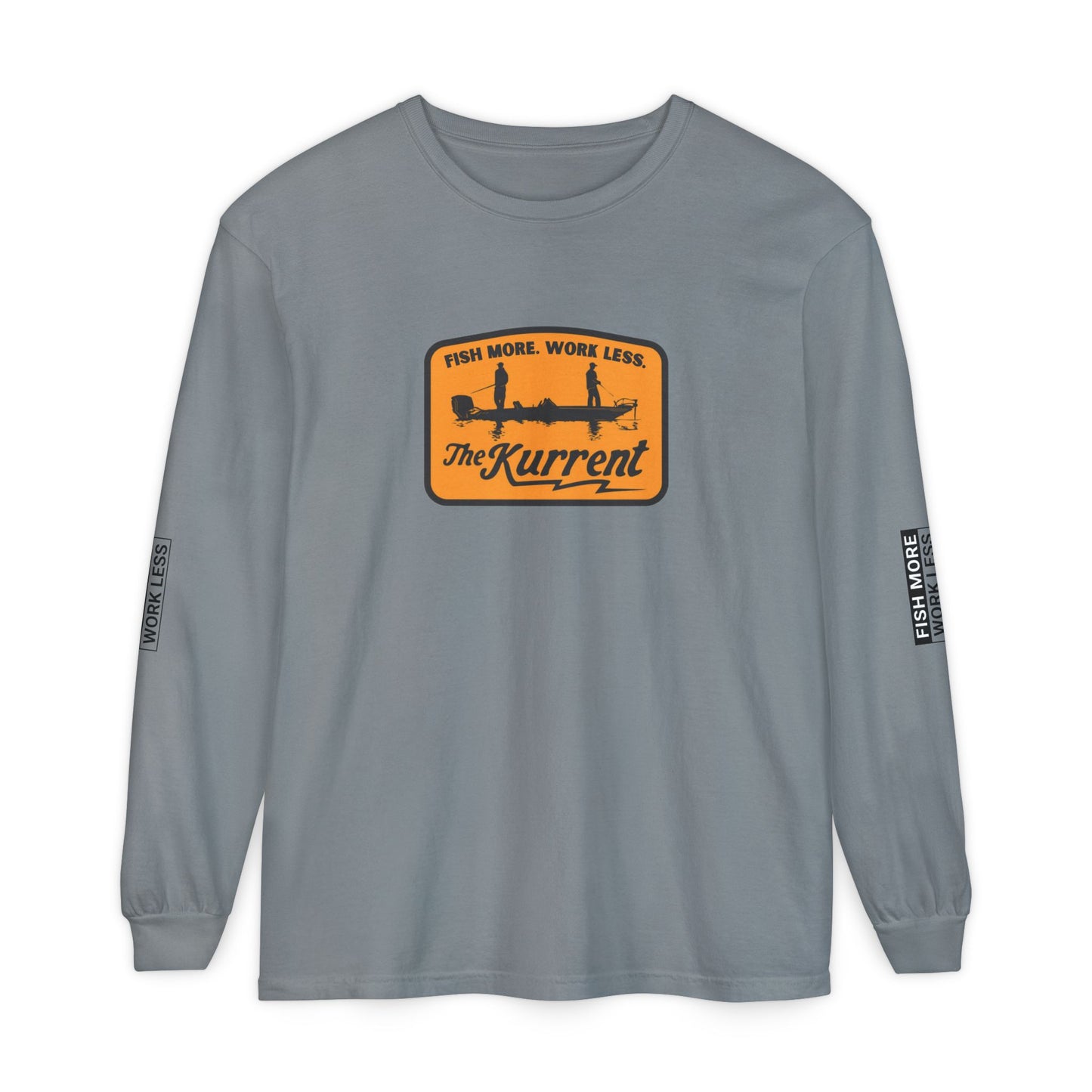 Fish More. Work Less. | Vintage Long Sleeve Bassin Edition by The Kurrent Supply