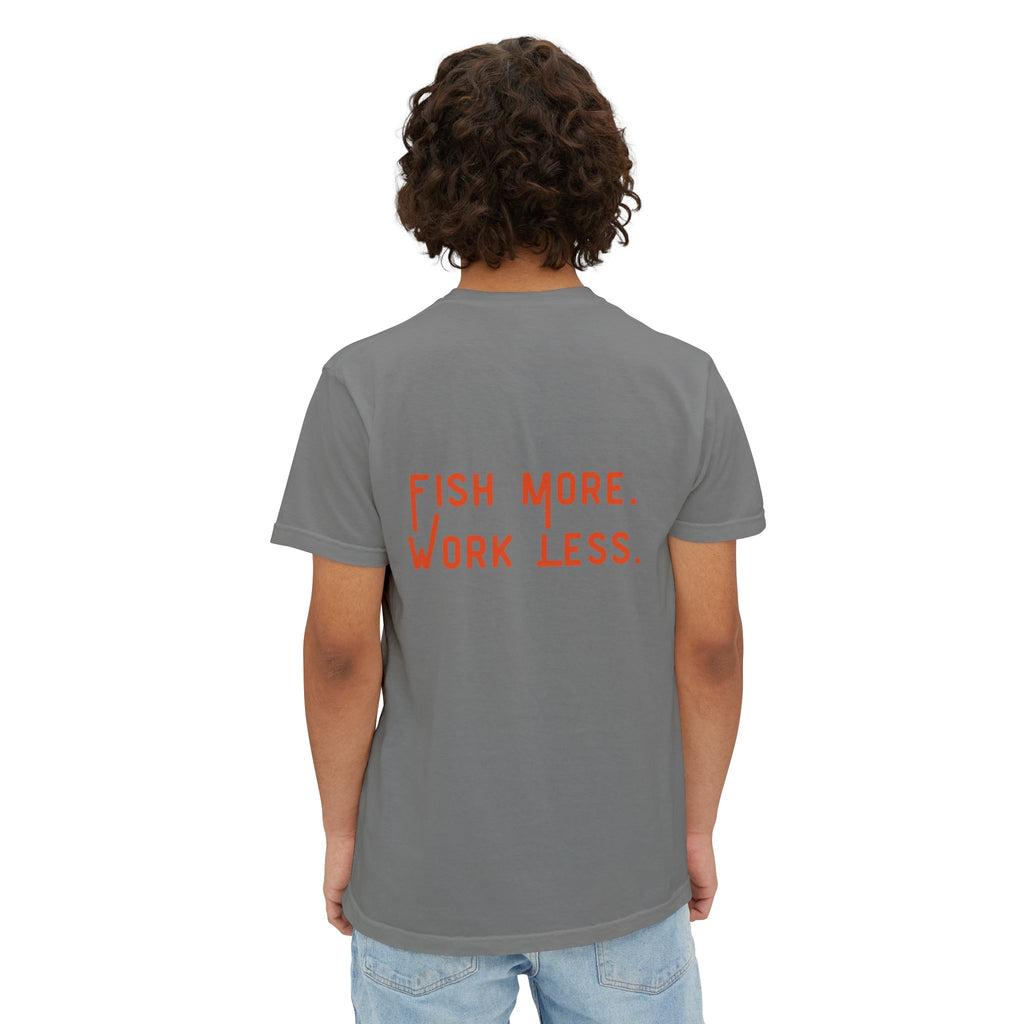 Fish More. Work Less. | Pocket Tee by The Kurrent Supply