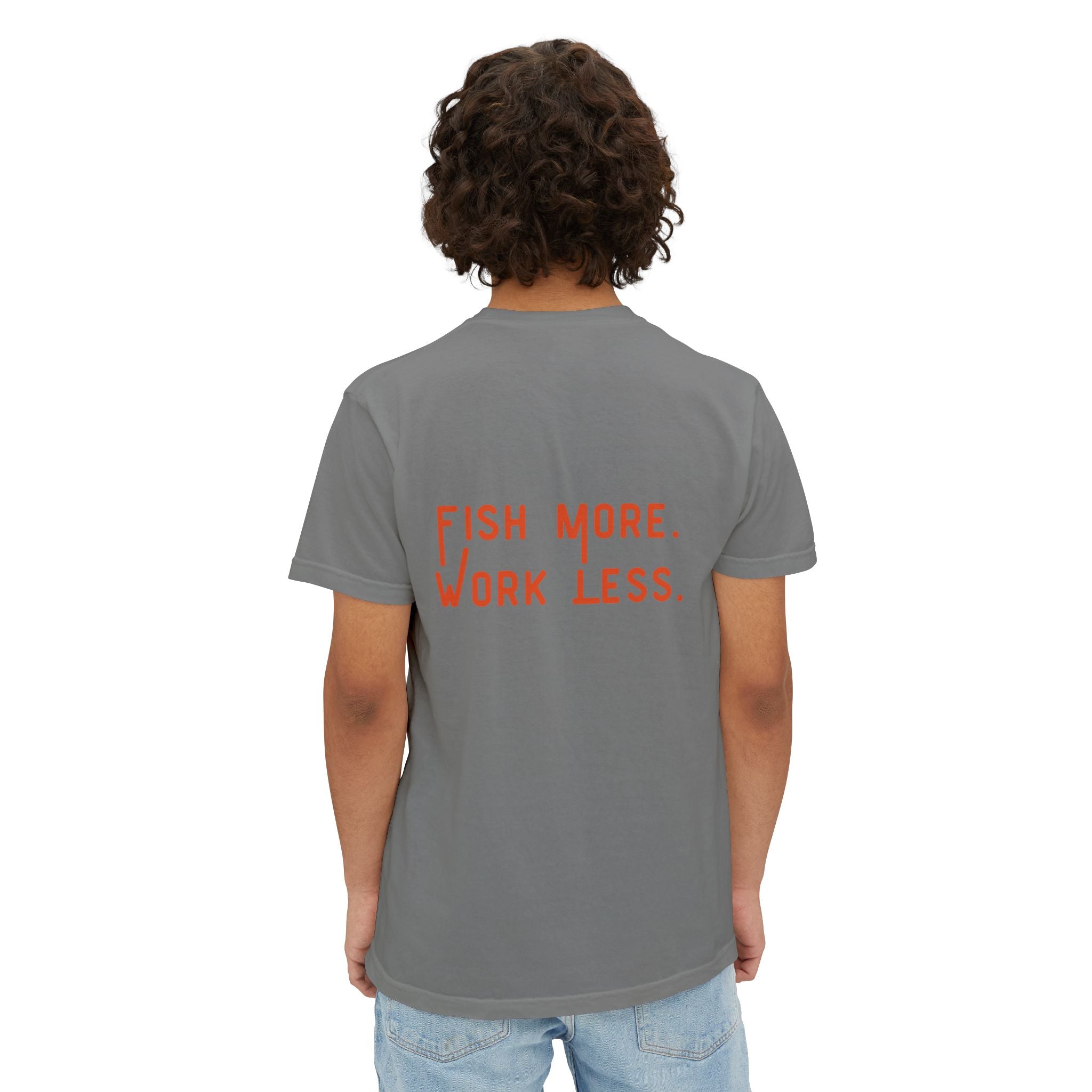 Fish More. Work Less. | Pocket Tee by The Kurrent Supply