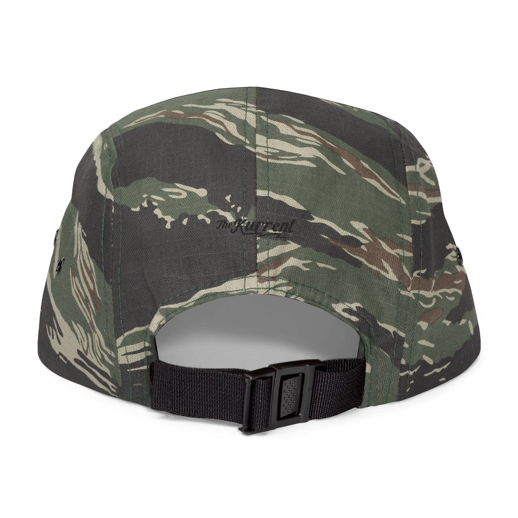 Fish More. Work Less. (Skate Ain't a Crime) | 5-Panel Cap by The Kurrent Supply