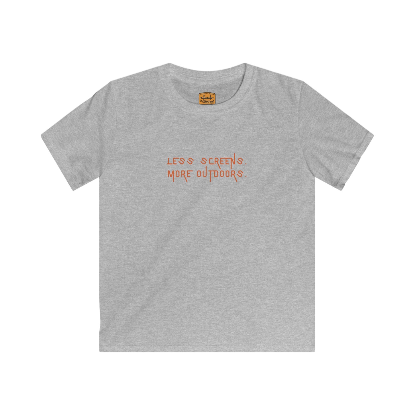 Less Screens. More Outdoors. | Kids Tee by The Kurrent Supply