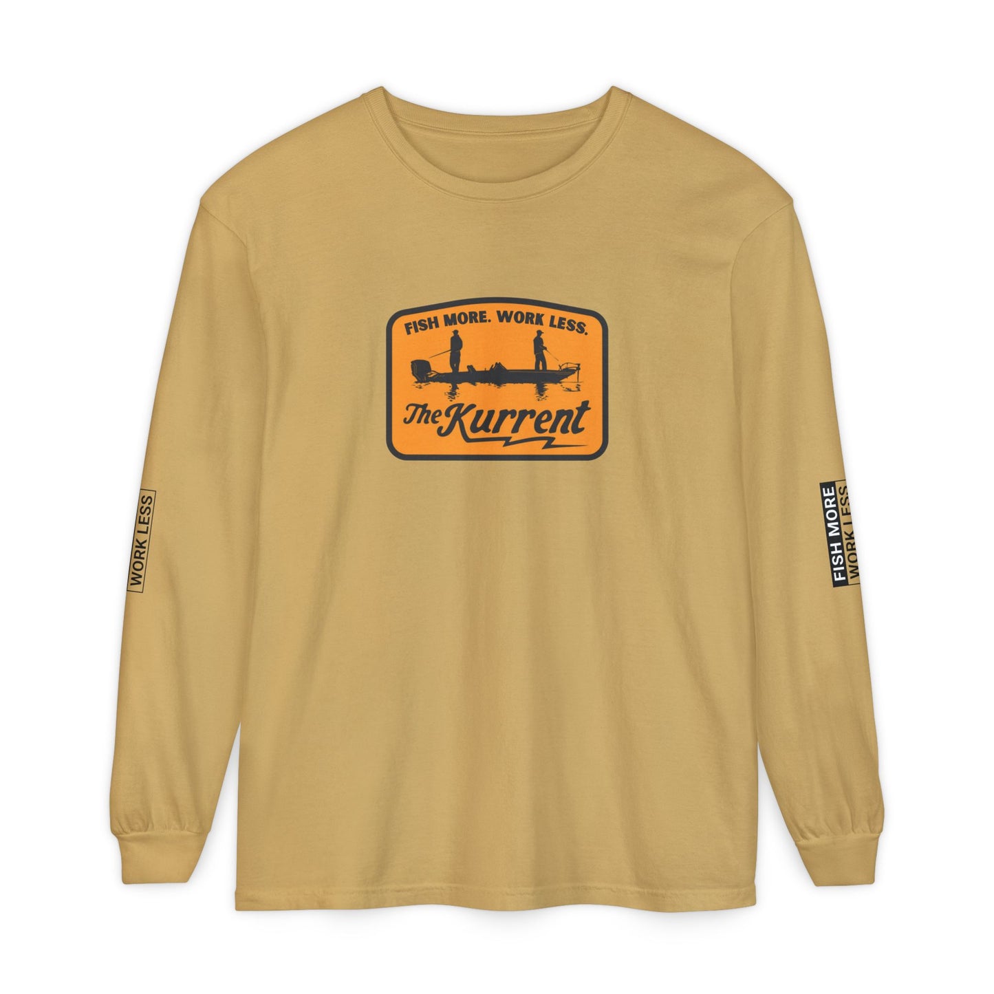 Fish More. Work Less. | Vintage Long Sleeve Bassin Edition by The Kurrent Supply