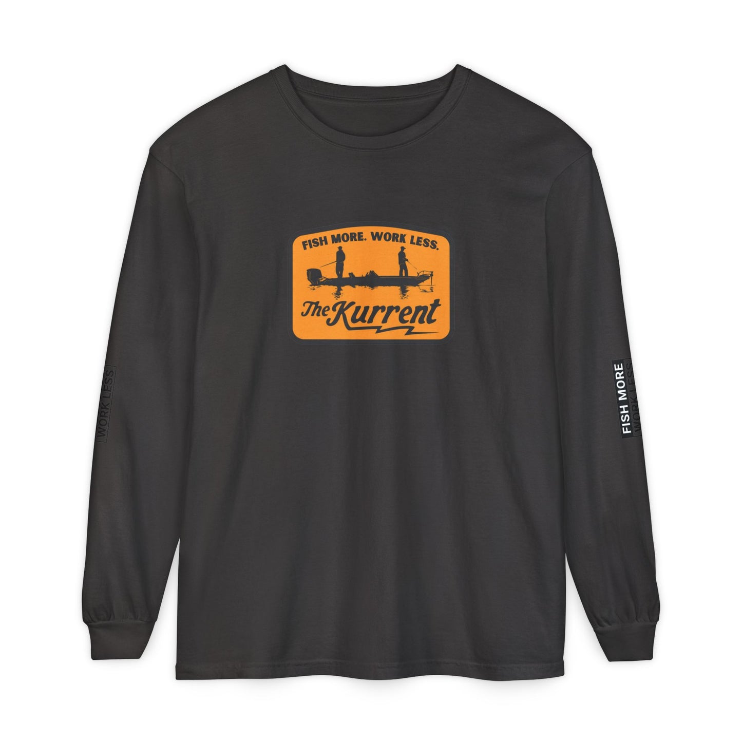 Fish More. Work Less. | Vintage Long Sleeve Bassin Edition by The Kurrent Supply