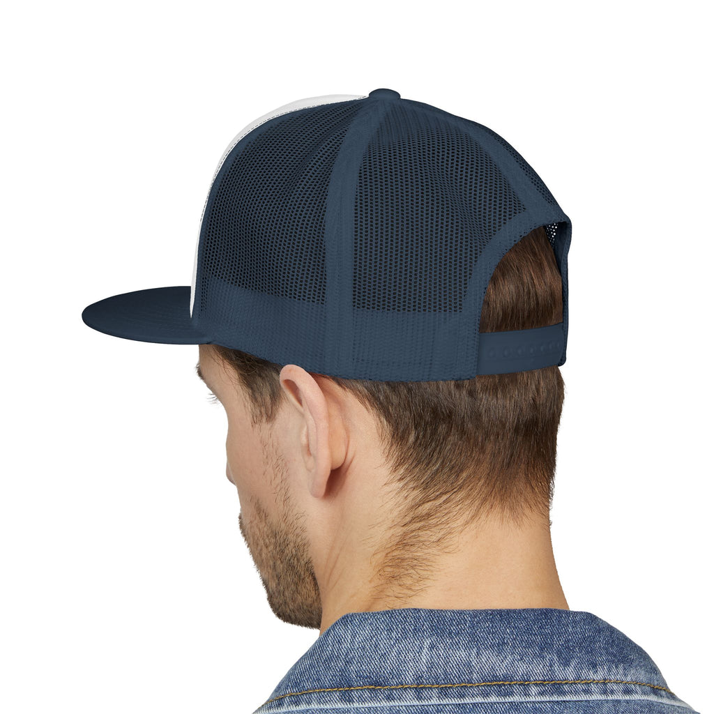 Fish More. Work Less. | 5-Panel Trucker Cap by The Kurrent Supply