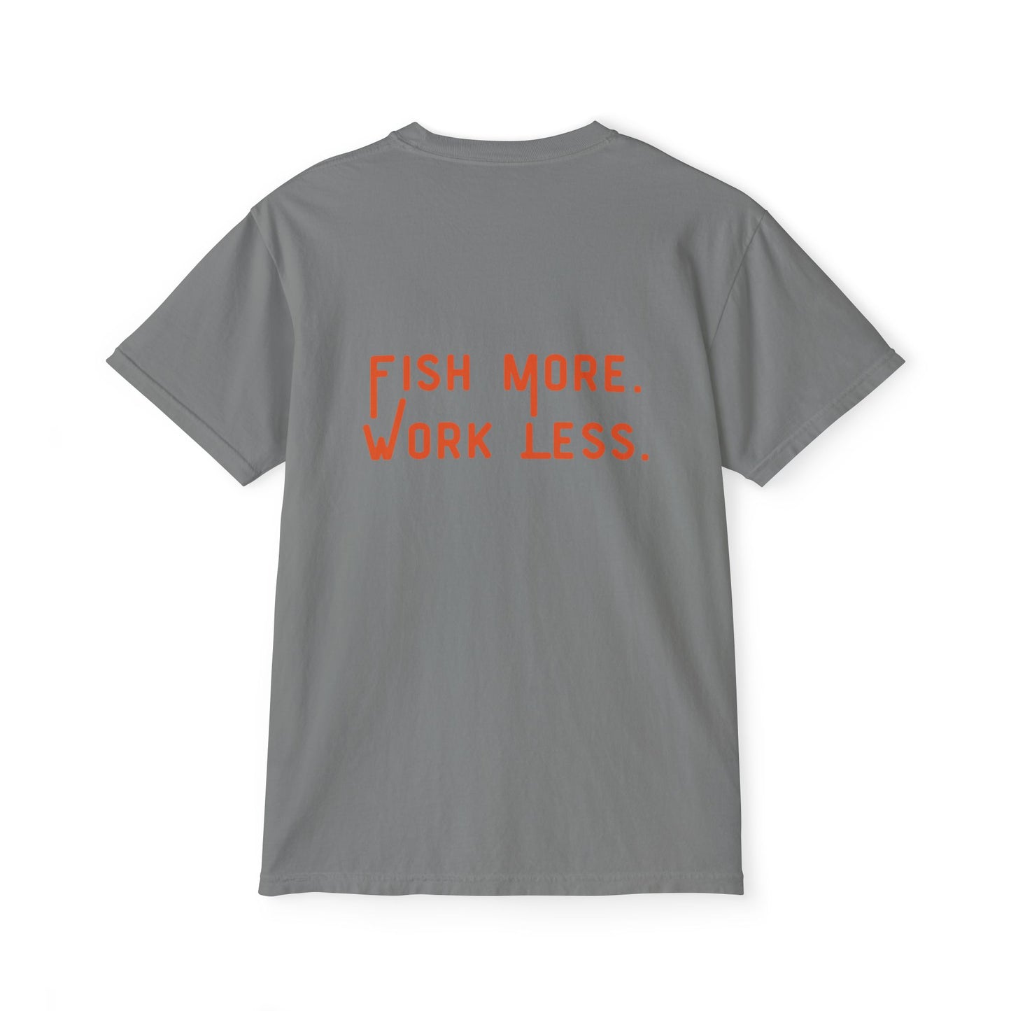 Fish More. Work Less. | Pocket Tee by The Kurrent Supply