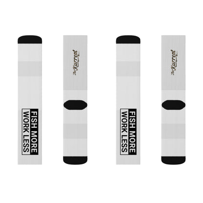 Fish More. Work Less. | Crew Socks by The Kurrent Supply