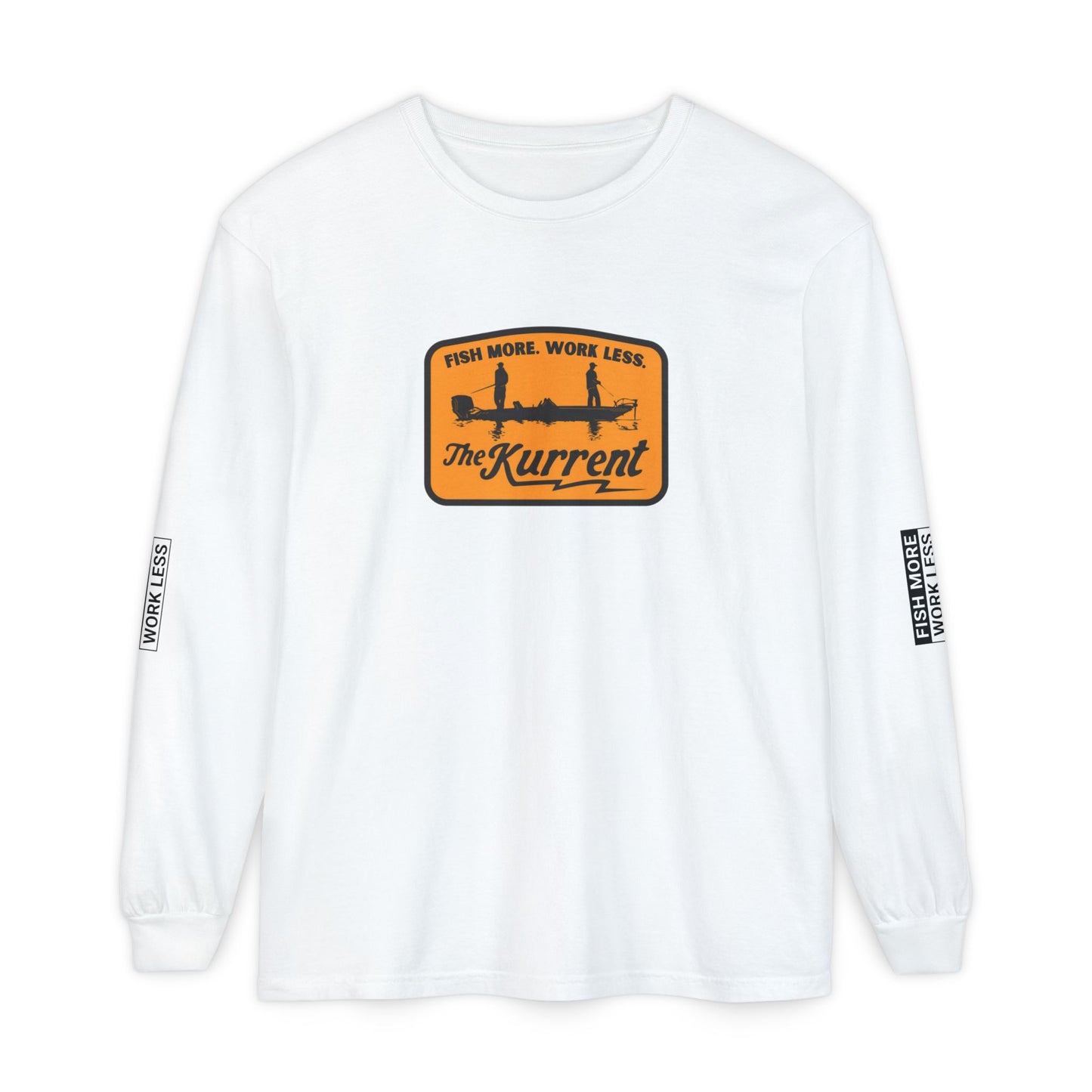 Fish More. Work Less. | Vintage Long Sleeve Bassin Edition by The Kurrent Supply