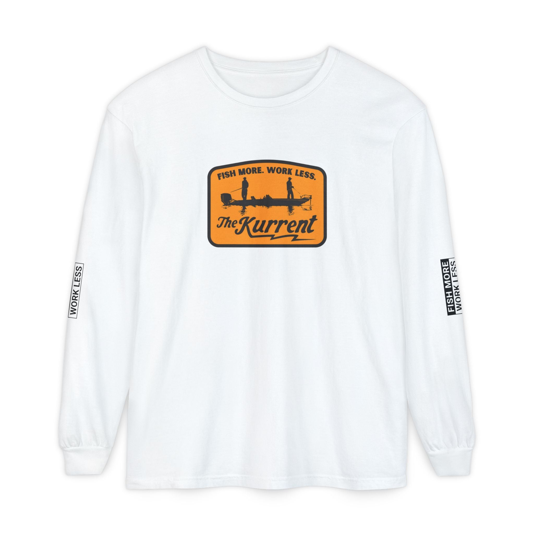 Fish More. Work Less. | Vintage Long Sleeve Bassin Edition by The Kurrent Supply