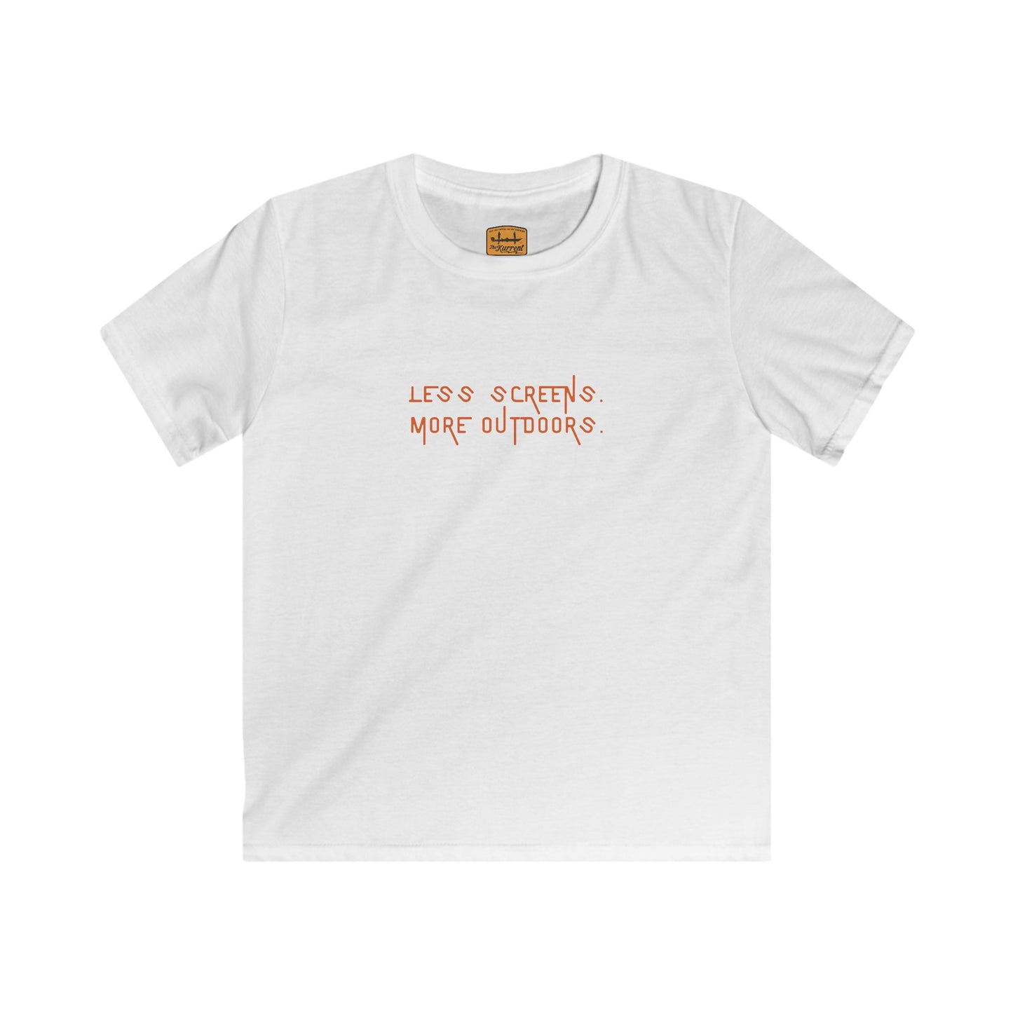 Less Screens. More Outdoors. | Kids Tee by The Kurrent Supply