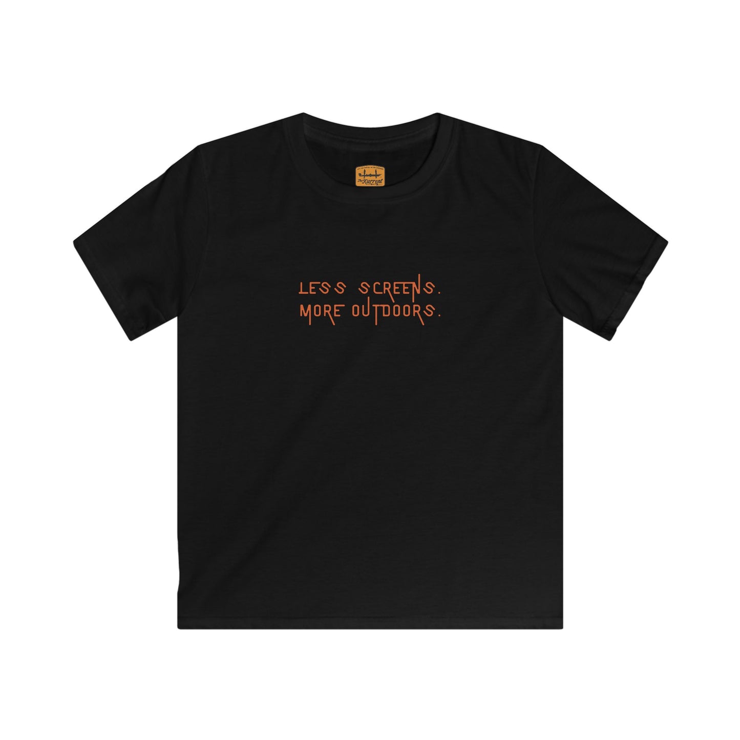 Less Screens. More Outdoors. | Kids Tee by The Kurrent Supply