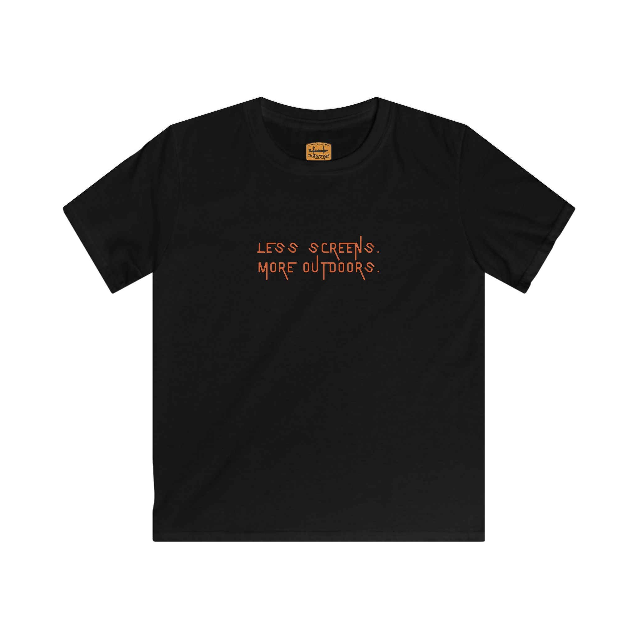 Less Screens. More Outdoors. | Kids Tee by The Kurrent Supply