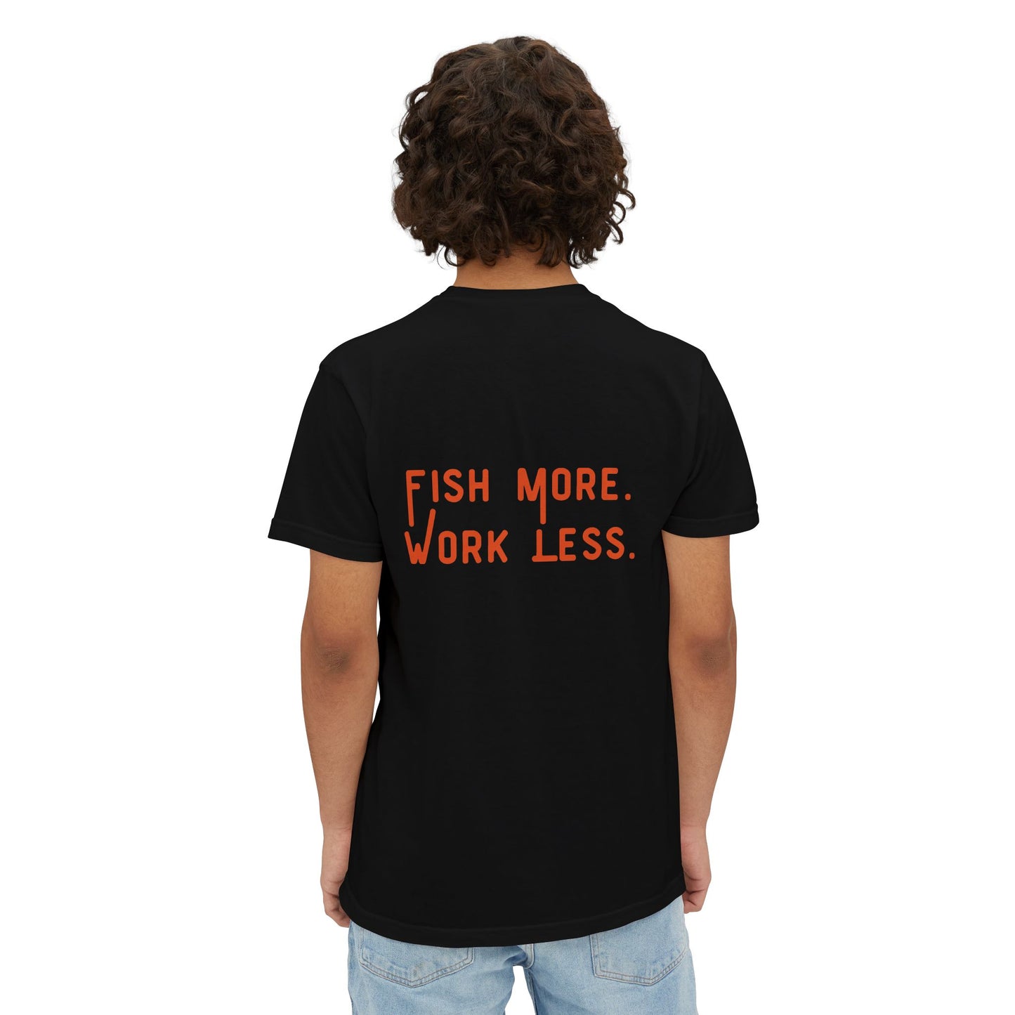 Fish More. Work Less. | Pocket Tee by The Kurrent Supply