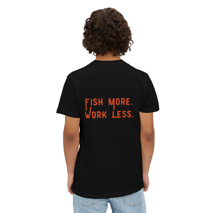 Fish More. Work Less. | Pocket Tee by The Kurrent Supply