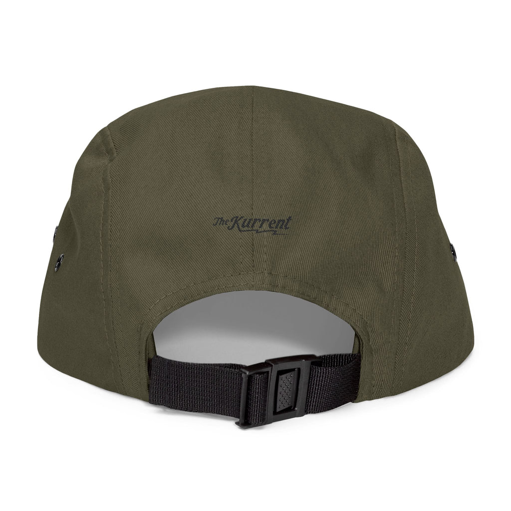 Fish More. Work Less. (Skate Ain't a Crime) | 5-Panel Cap by The Kurrent Supply