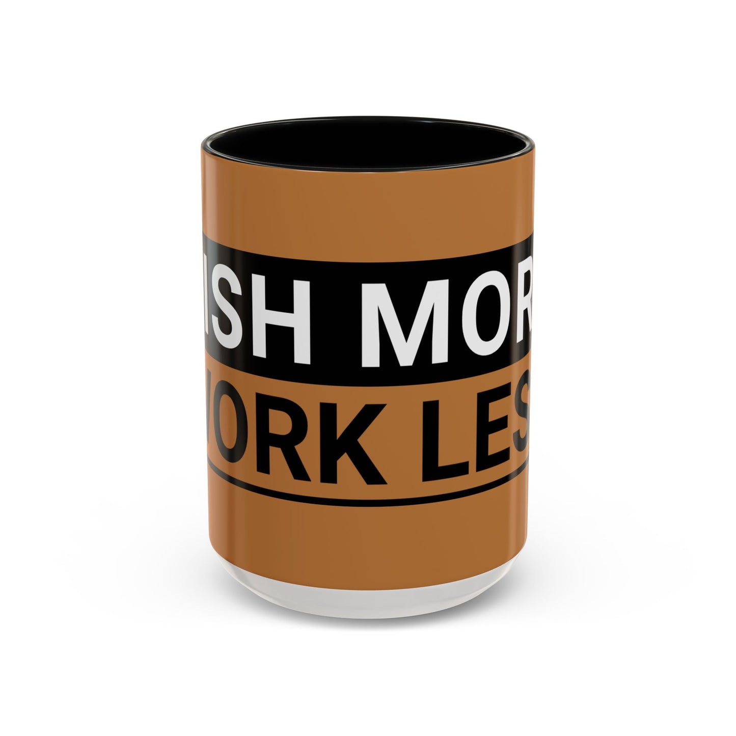 Fish More. Work Less. | Coffee Mug by The Kurrent Supply