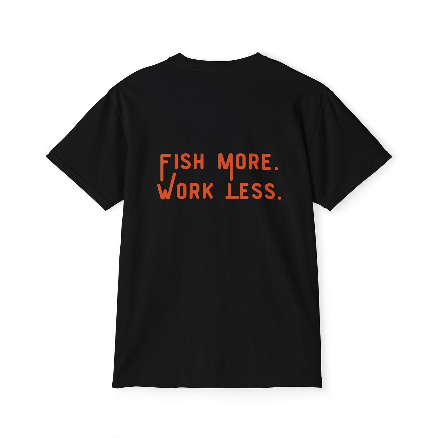 Fish More. Work Less. | Pocket Tee by The Kurrent Supply