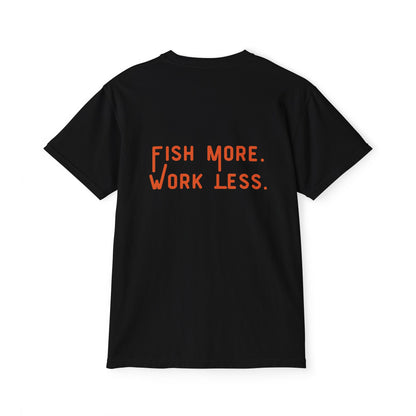 Fish More. Work Less. | Pocket Tee by The Kurrent Supply