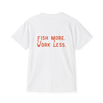 Fish More. Work Less. | Pocket Tee by The Kurrent Supply