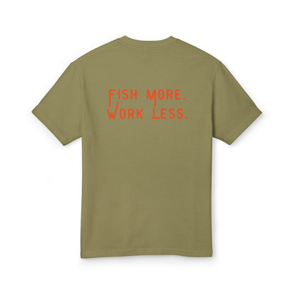 Fish More. Work Less. | Vintage Lifestyle Tee by The Kurrent Supply