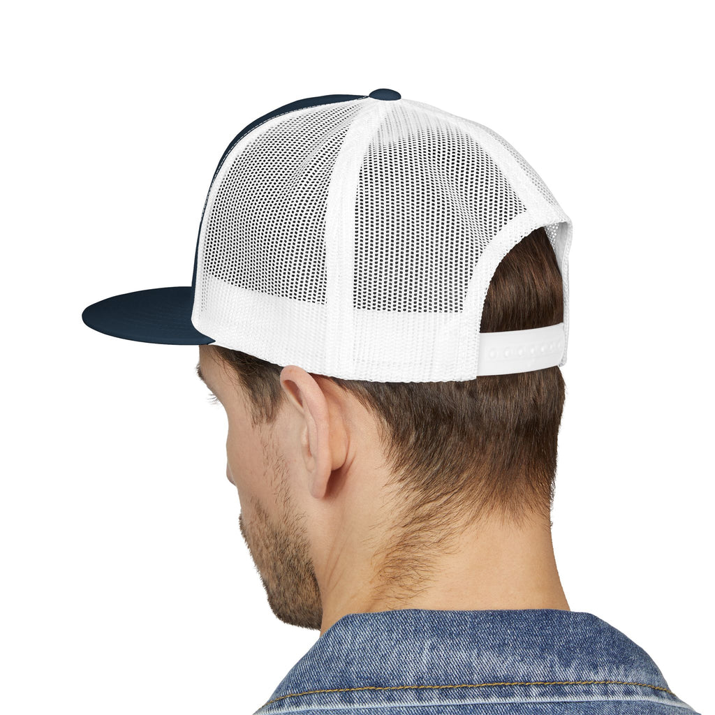 Fish More. Work Less. | 5-Panel Trucker Cap by The Kurrent Supply