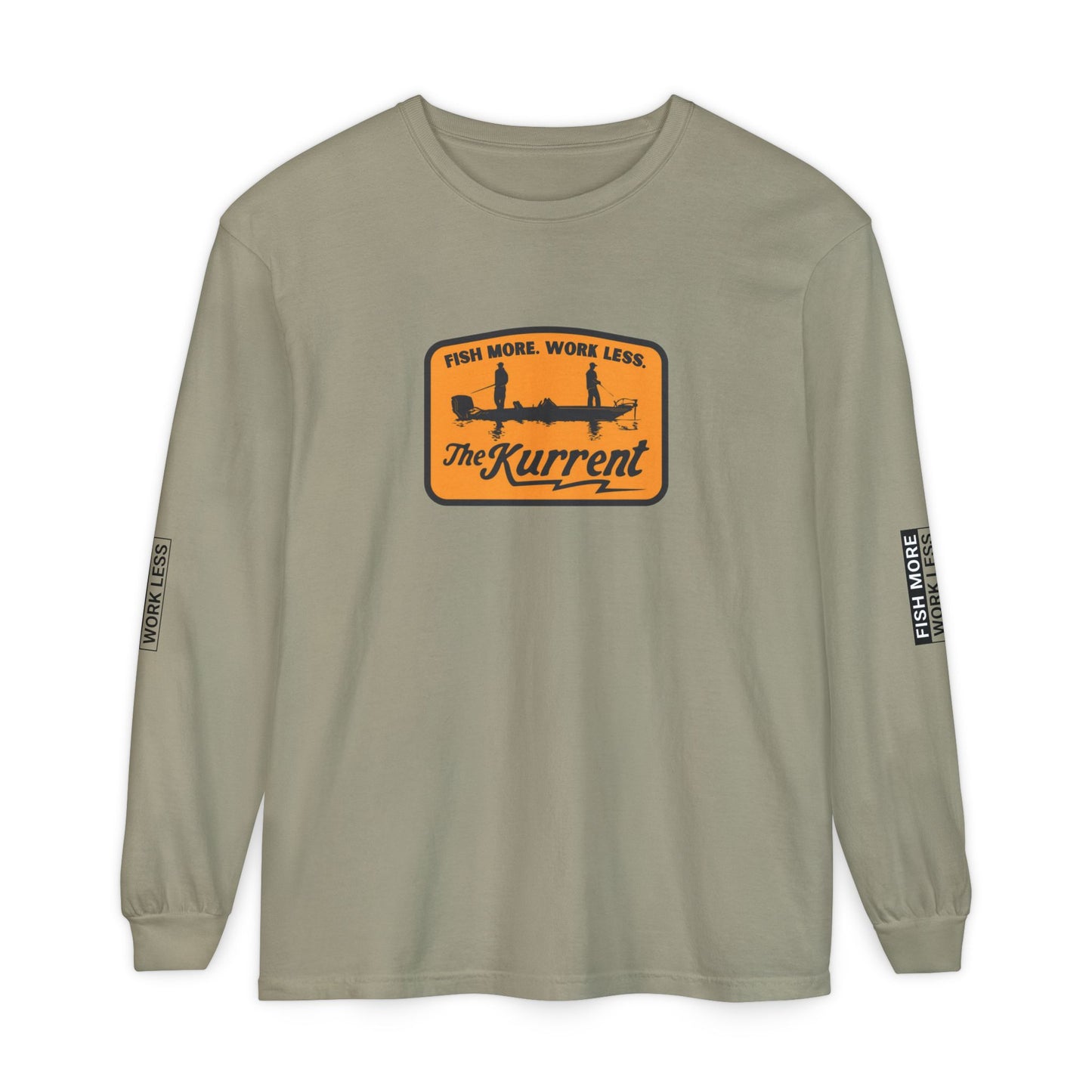 Fish More. Work Less. | Vintage Long Sleeve Bassin Edition by The Kurrent Supply