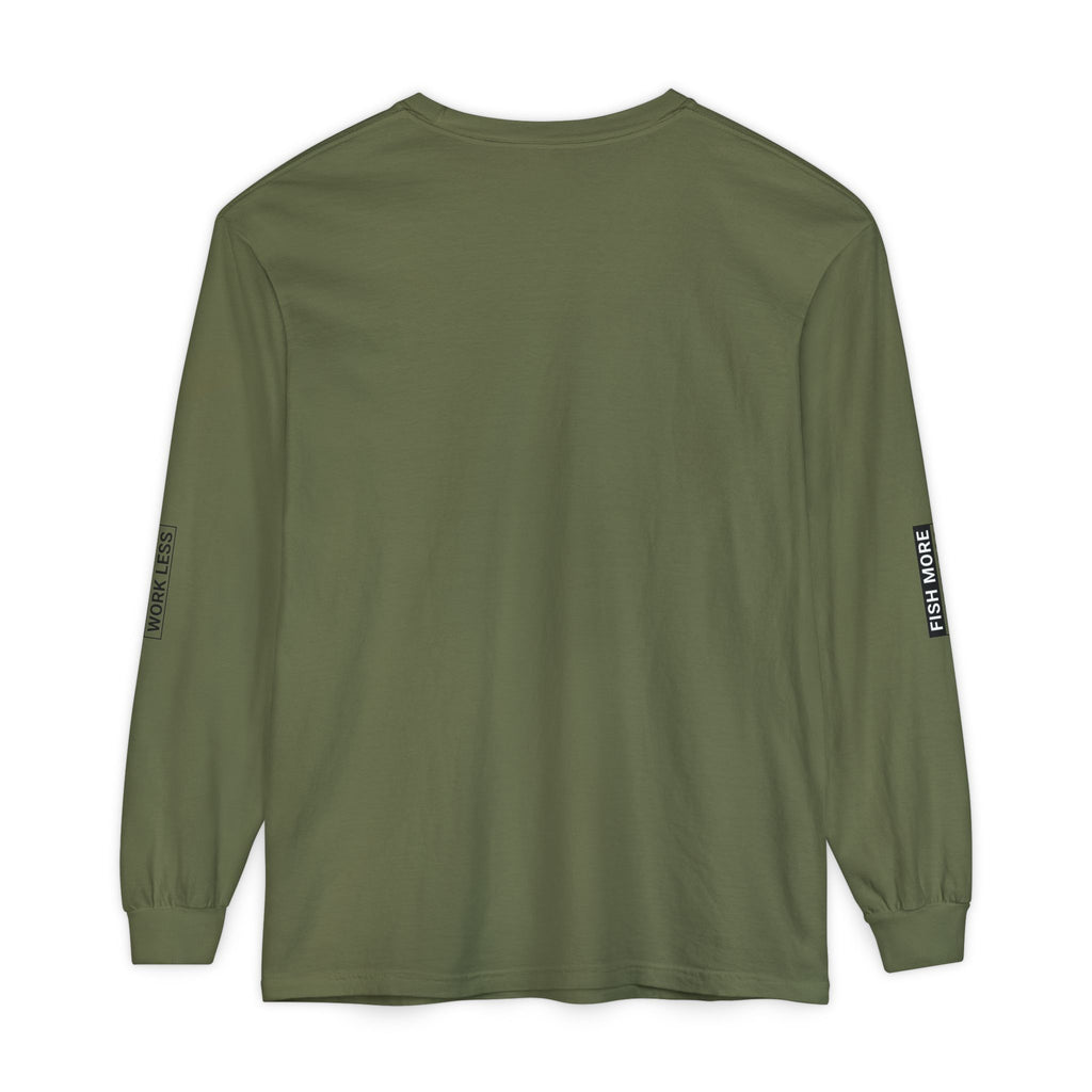 Fish More. Work Less. | Vintage Long Sleeve Bassin Edition by The Kurrent Supply
