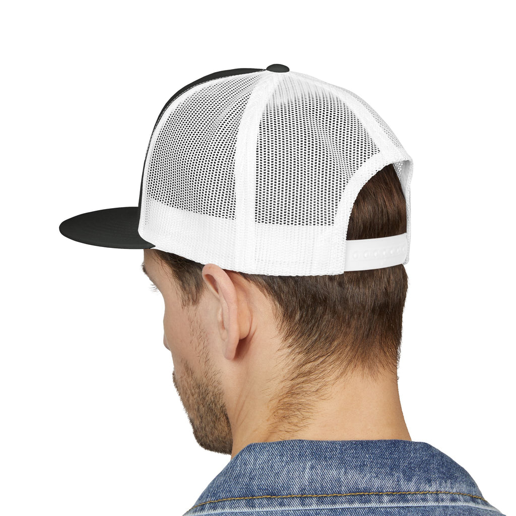 Fish More. Work Less. | 5-Panel Trucker Cap by The Kurrent Supply
