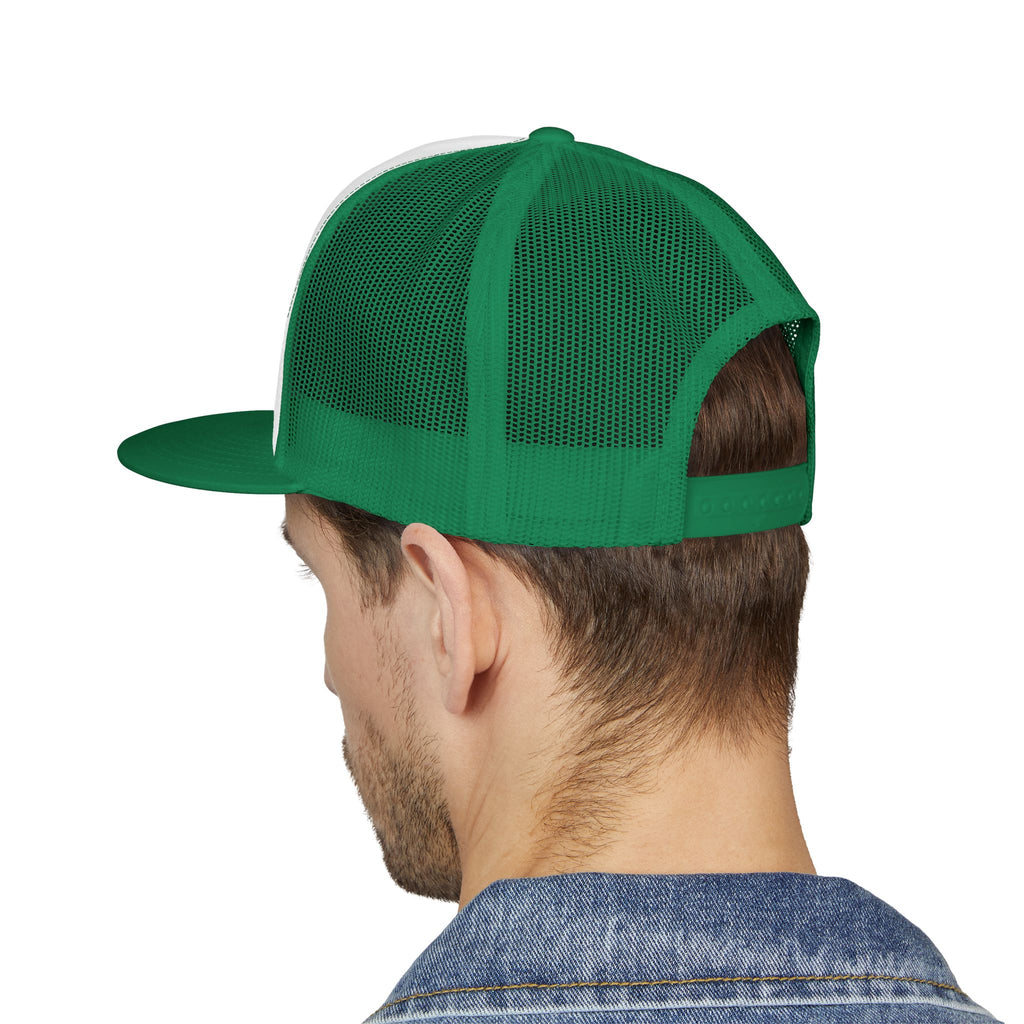 Fish More. Work Less. | 5-Panel Trucker Cap by The Kurrent Supply