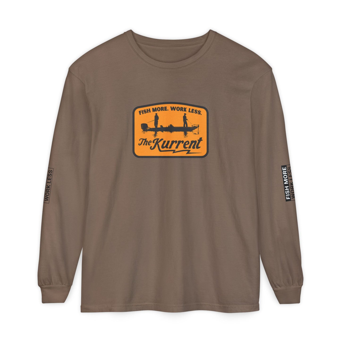 Fish More. Work Less. | Vintage Long Sleeve Bassin Edition by The Kurrent Supply