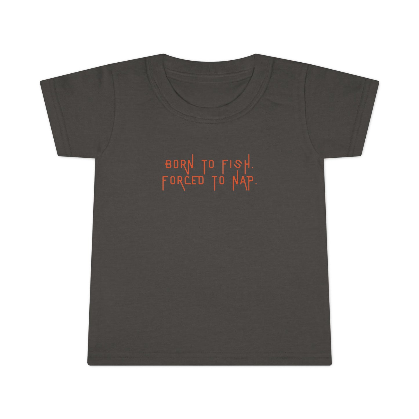 Born to Fish, Forced to Nap | Toddler Tee by The Kurrent Supply