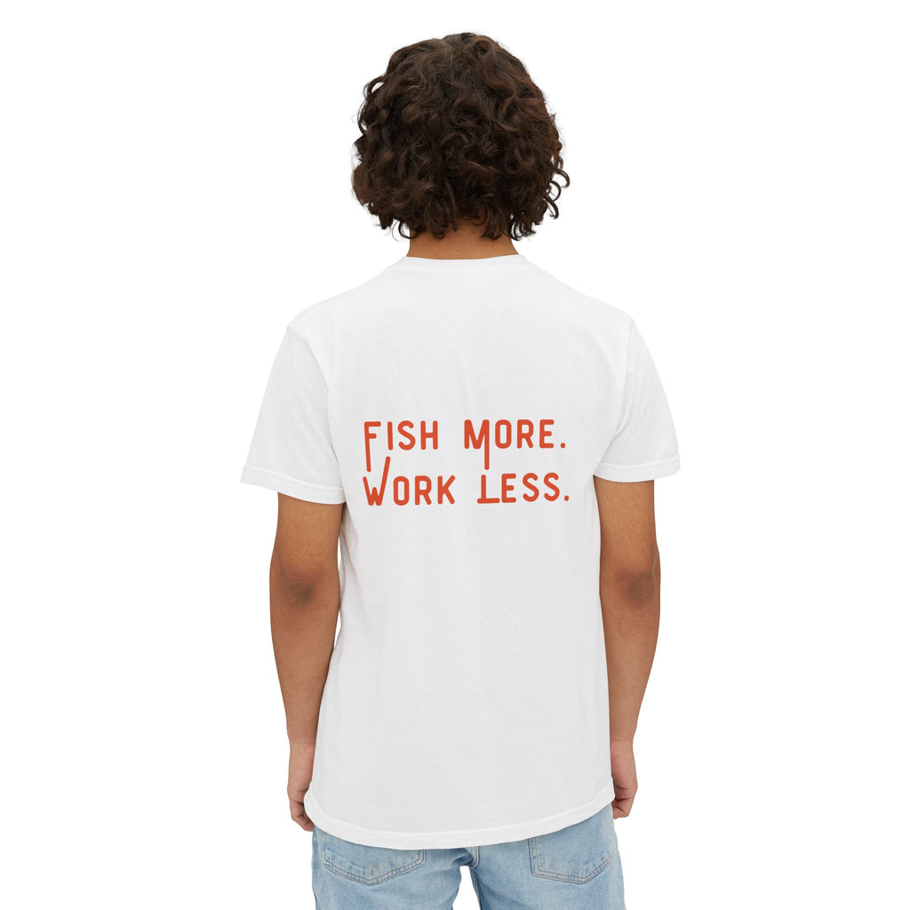 Fish More. Work Less. | Pocket Tee by The Kurrent Supply
