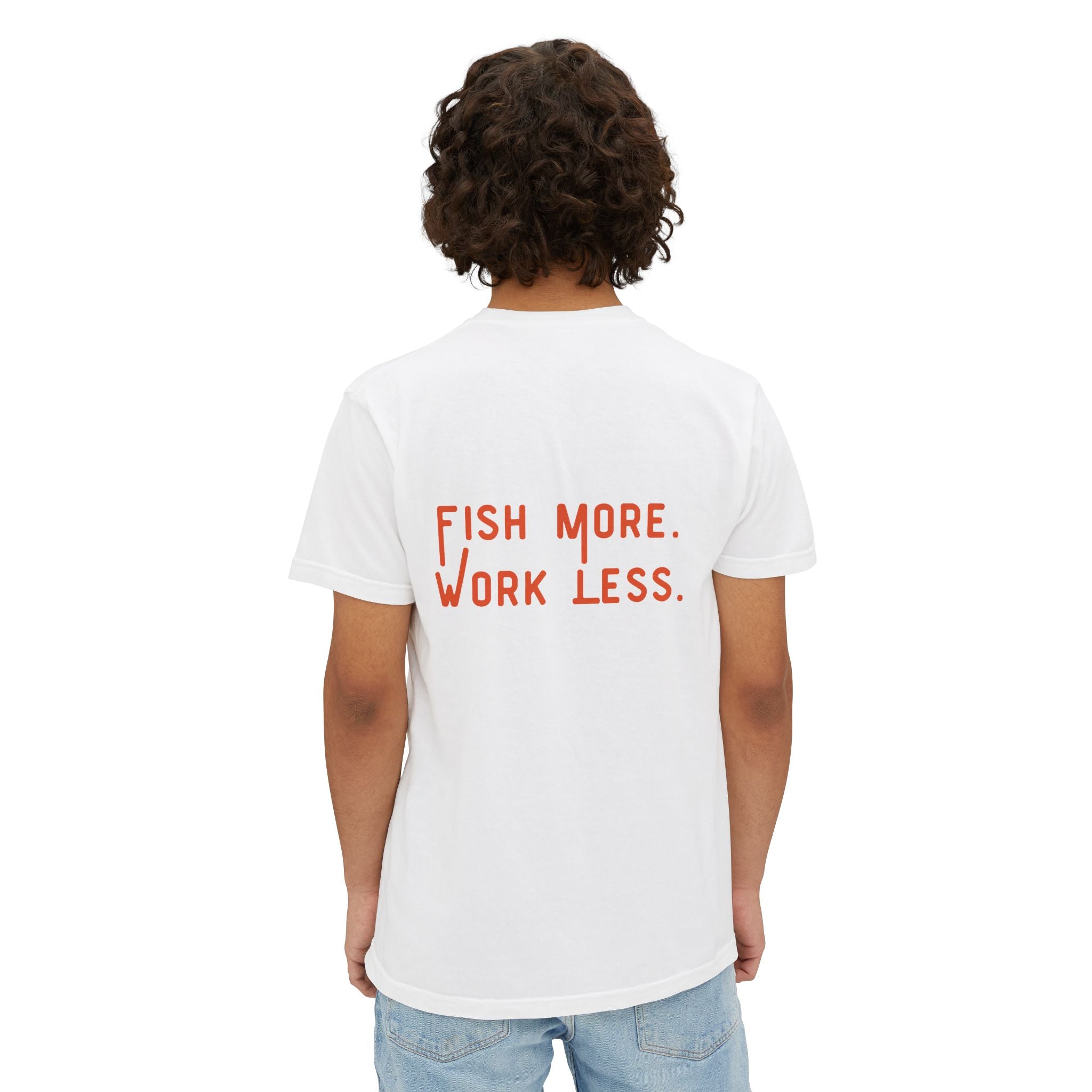 Fish More. Work Less. | Pocket Tee by The Kurrent Supply