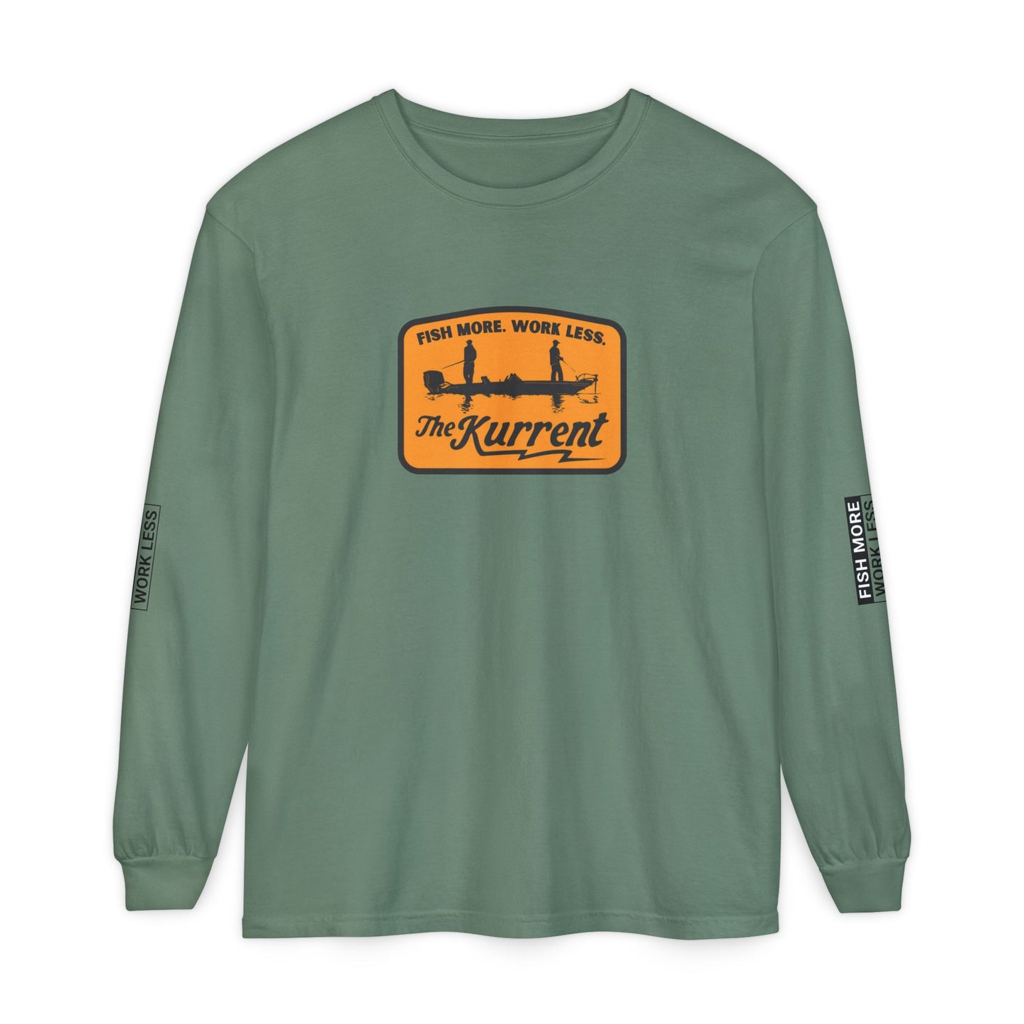 Fish More. Work Less. | Vintage Long Sleeve Bassin Edition by The Kurrent Supply